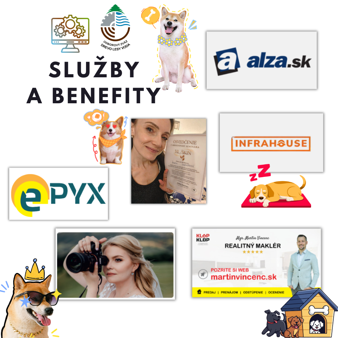 služby a benefity