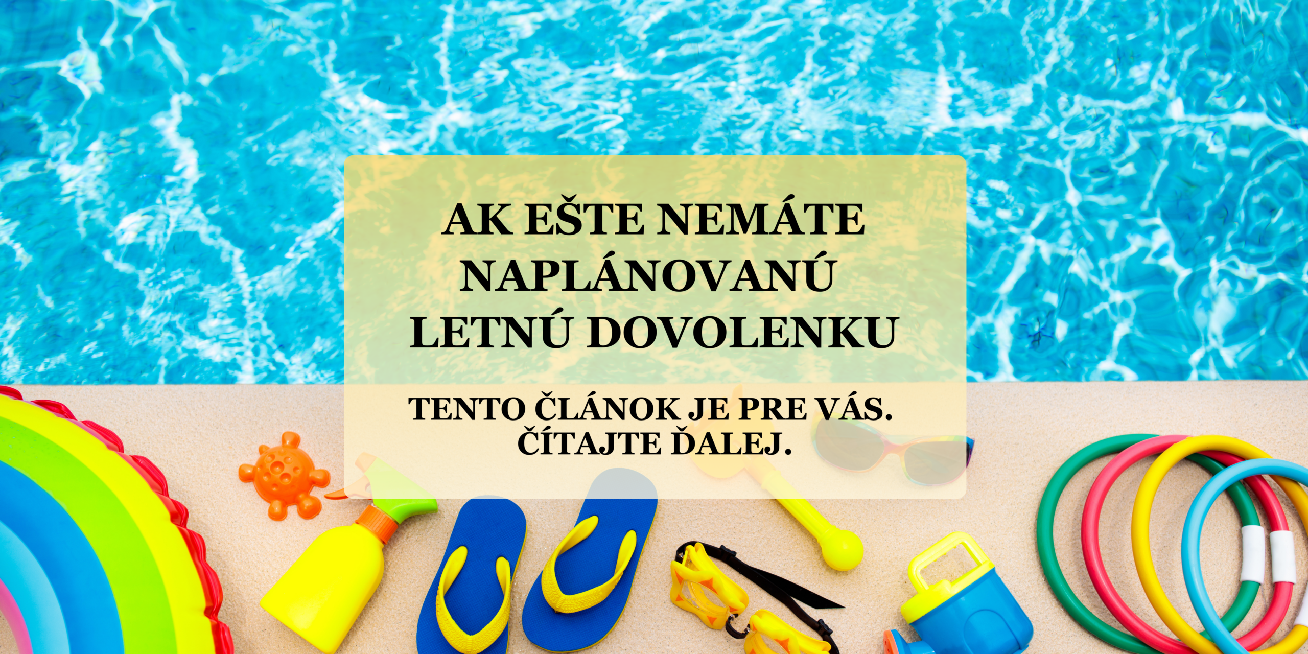 letná dovolenka