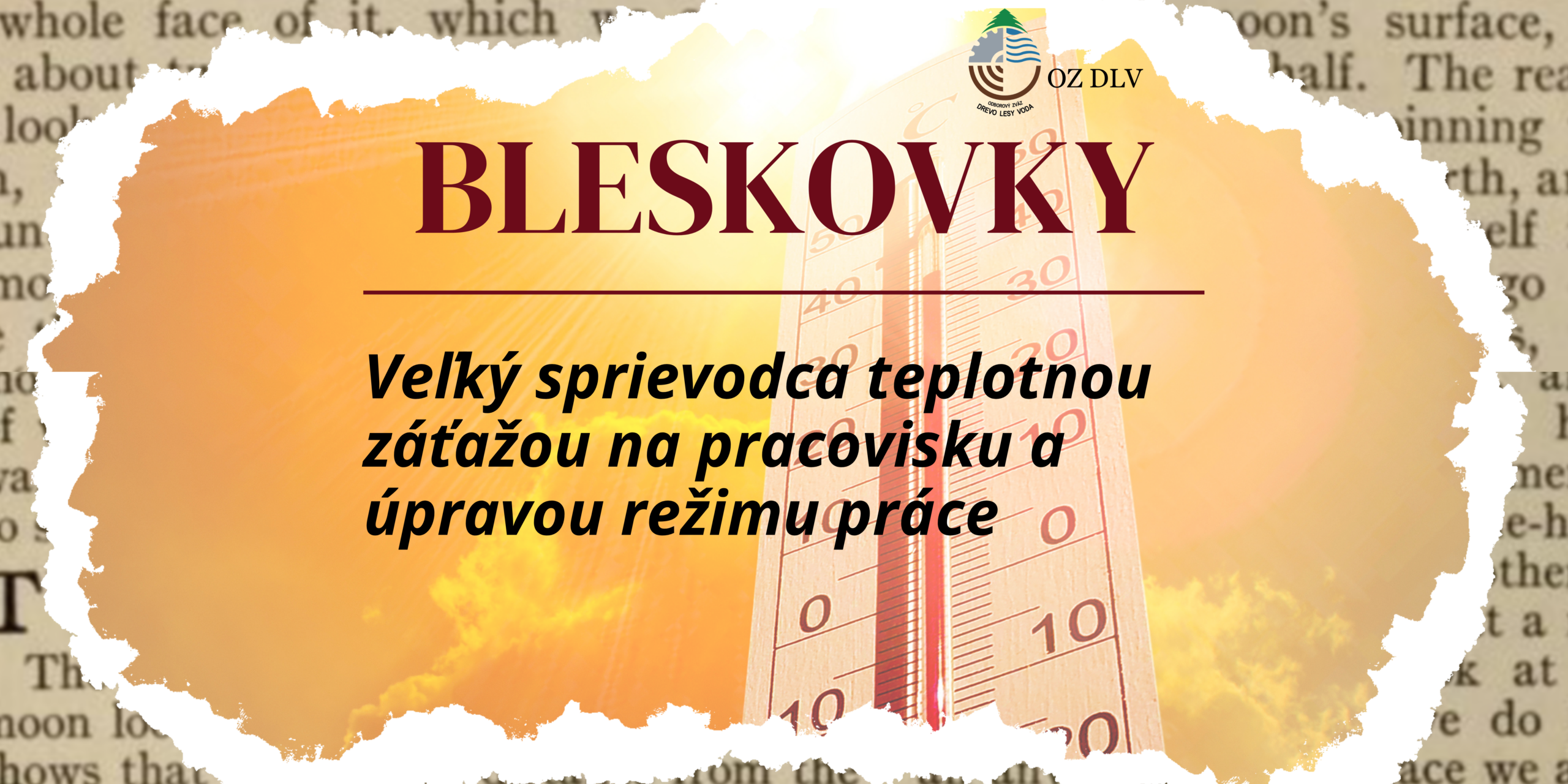 Veľký sprievodca teplotnou záťažou na pracovisku a úpravou režimu práce