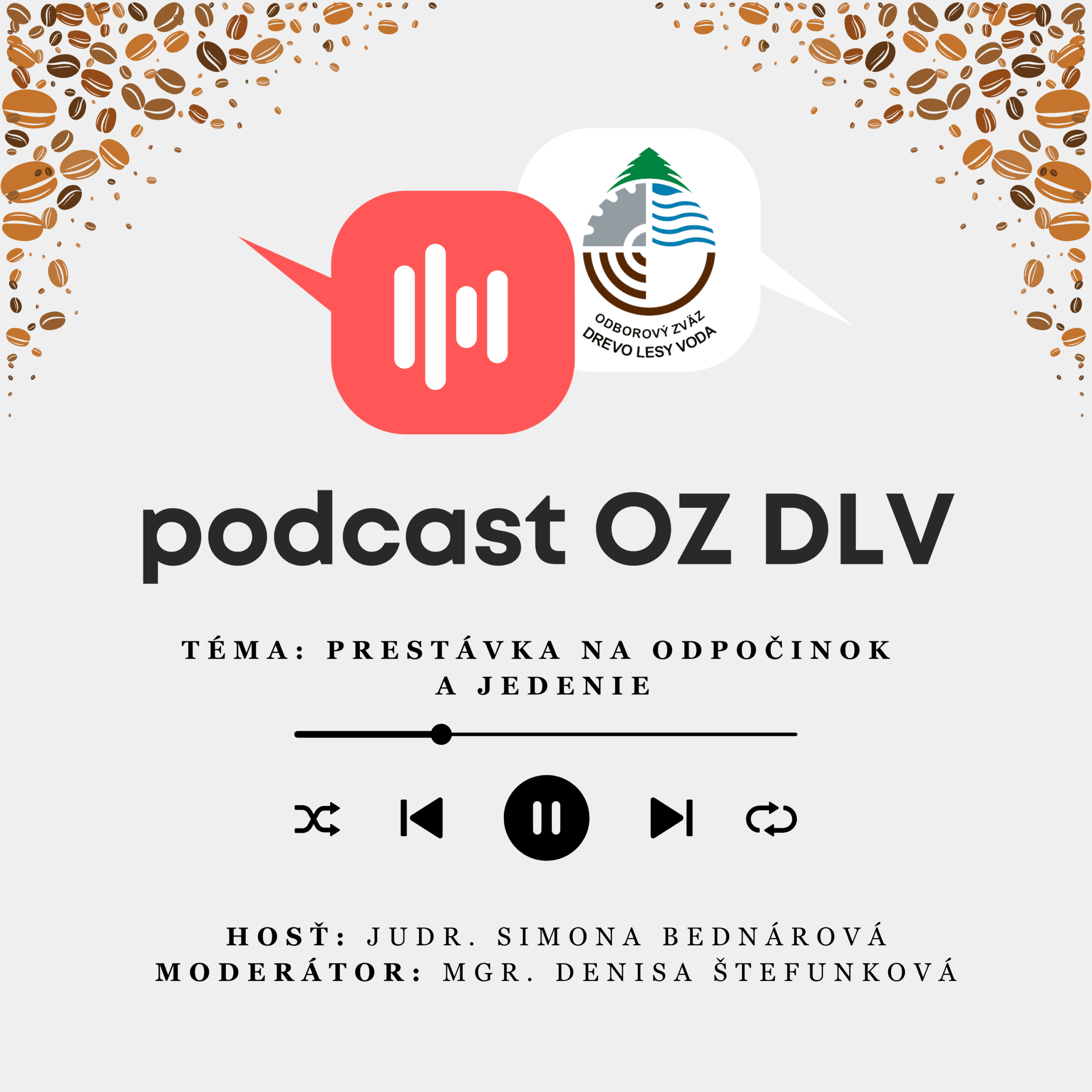 Prestávka na odpočinok a jedenie